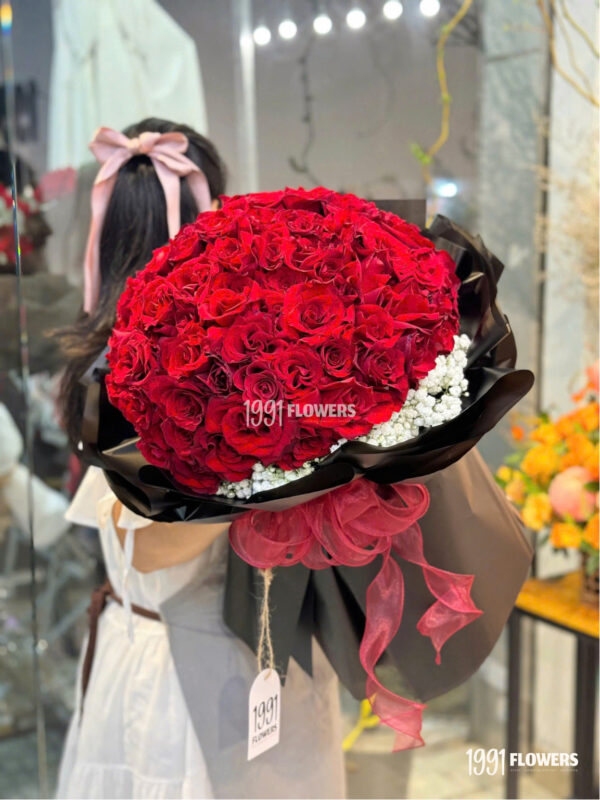 Bó Hồng Ecuador Trọn Vẹn