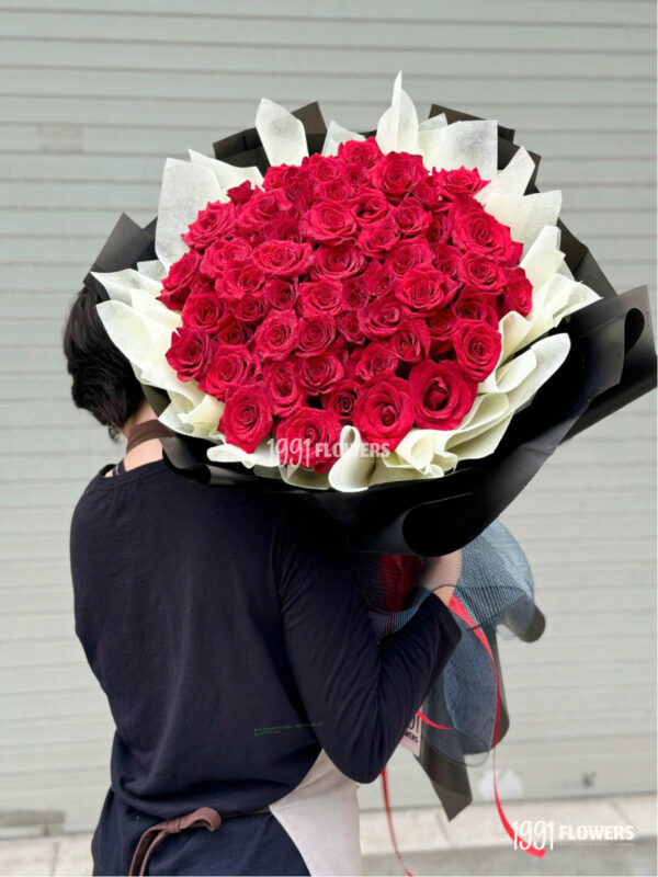 Bó Hồng Ecuador Rạng Rỡ